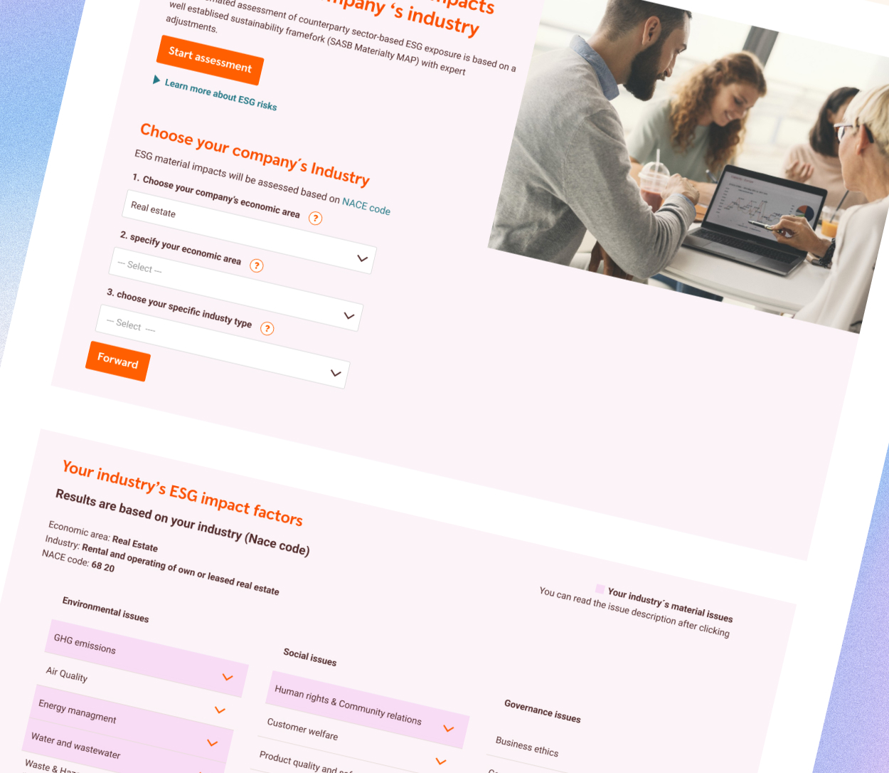 Swedbank-esg-tool